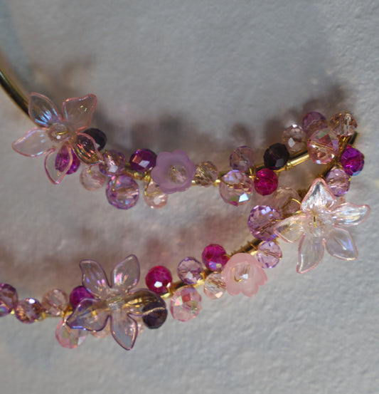 Crystal Suncatcher - Small moon